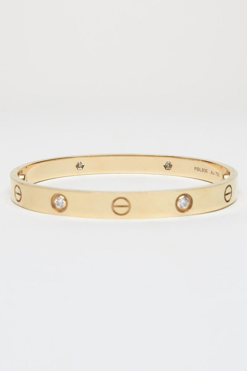 Cartier LOVE Bracelet, 4 Diamonds