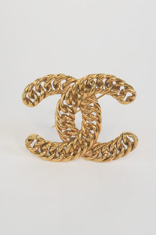 Chanel CC Brooch - Designer Jewelry at The Find Luxury Resale - Vancouver, Canada