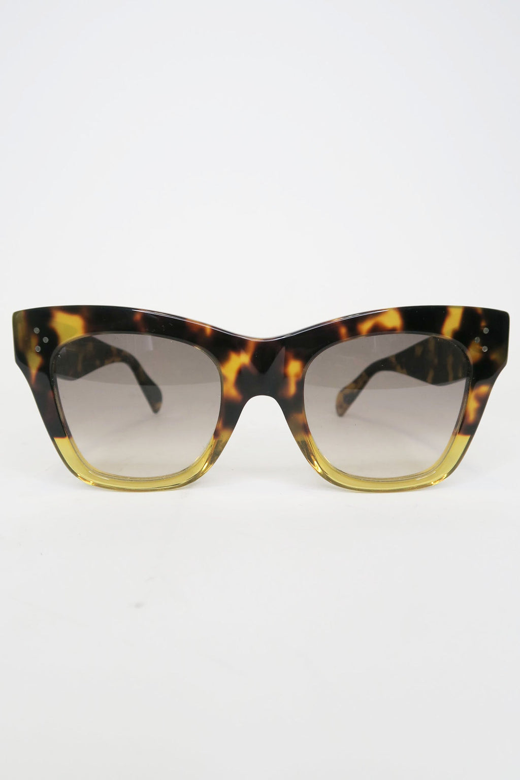 Celine Cat-eye Tortoiseshell Acetate Sunglasses