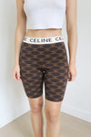 Celine Monogram Bike Shorts sz S