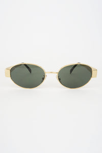 Celine Triomphe Oval Sunglasses