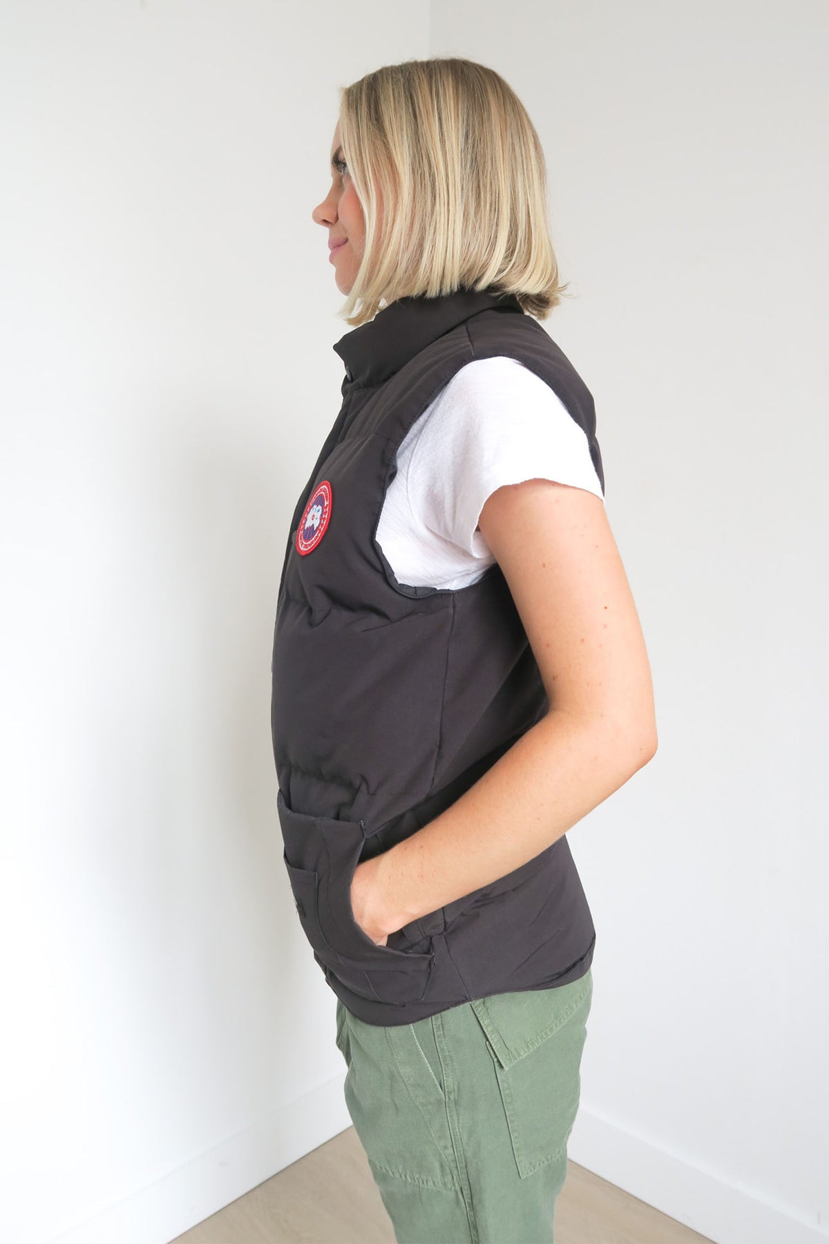 Canada Goose Down Vest sz XS