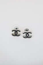 Chanel CC Logo Earrings