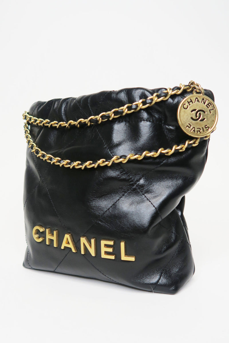 Chanel Calfskin Quilted Chanel 22 Mini