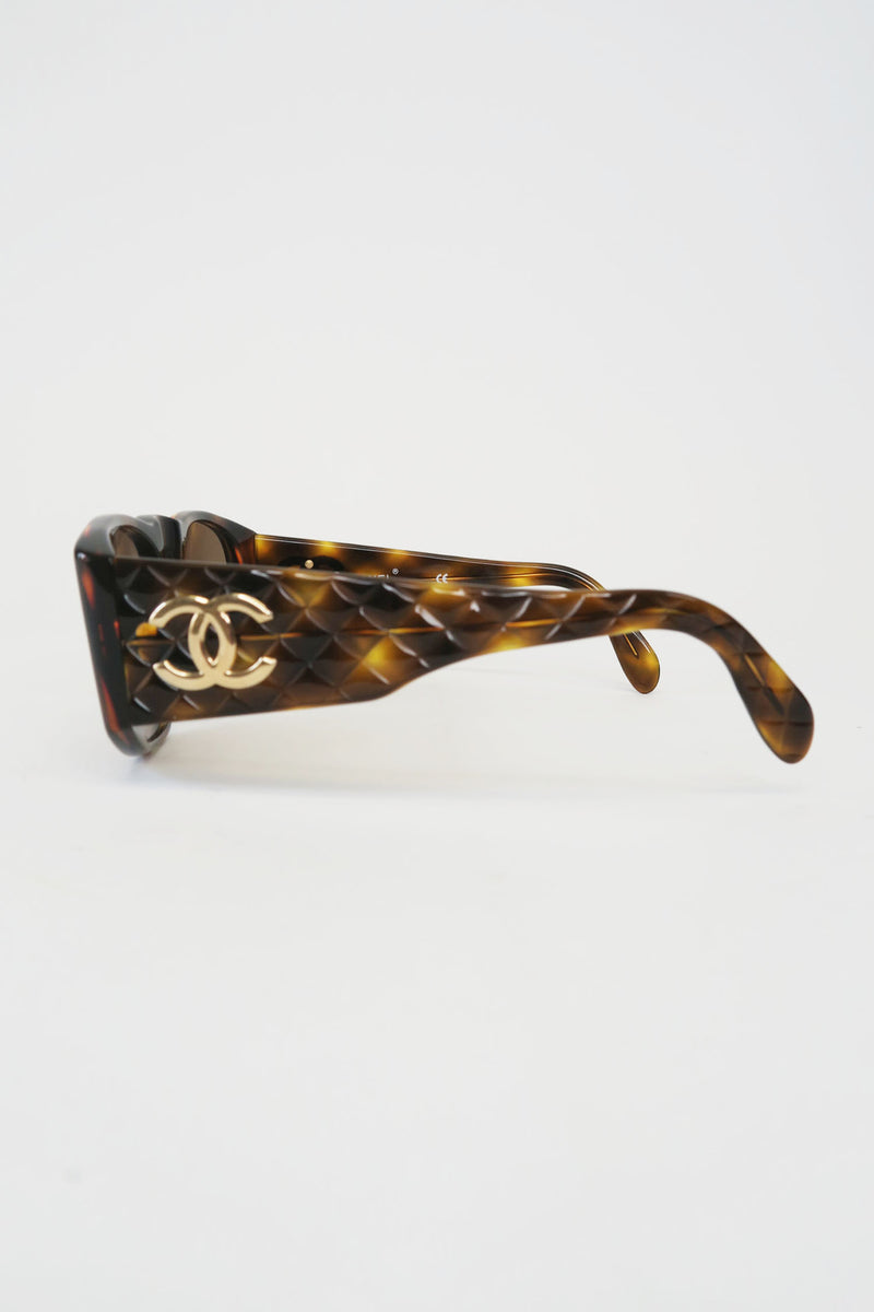 Chanel Vintage Interlocking CC Logo Sunglasses