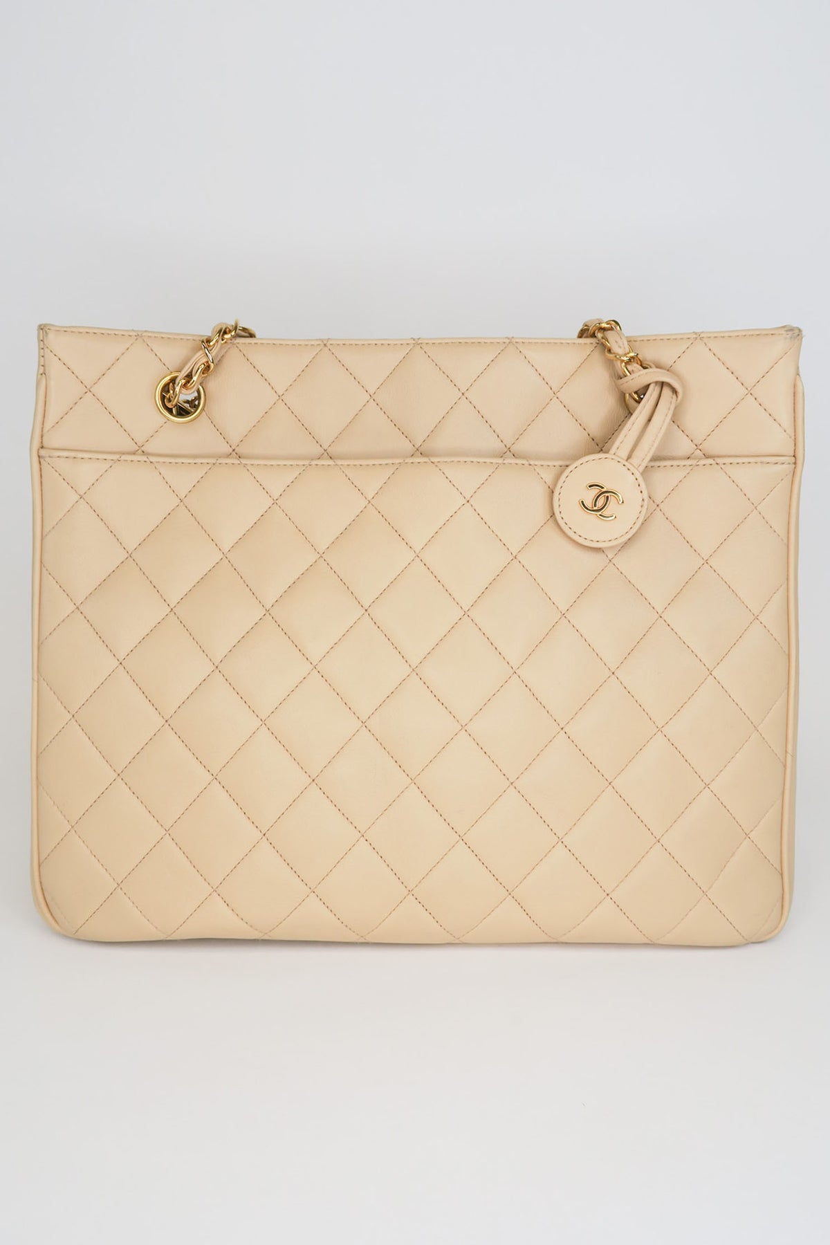 Chanel Vintage Quilted Tote