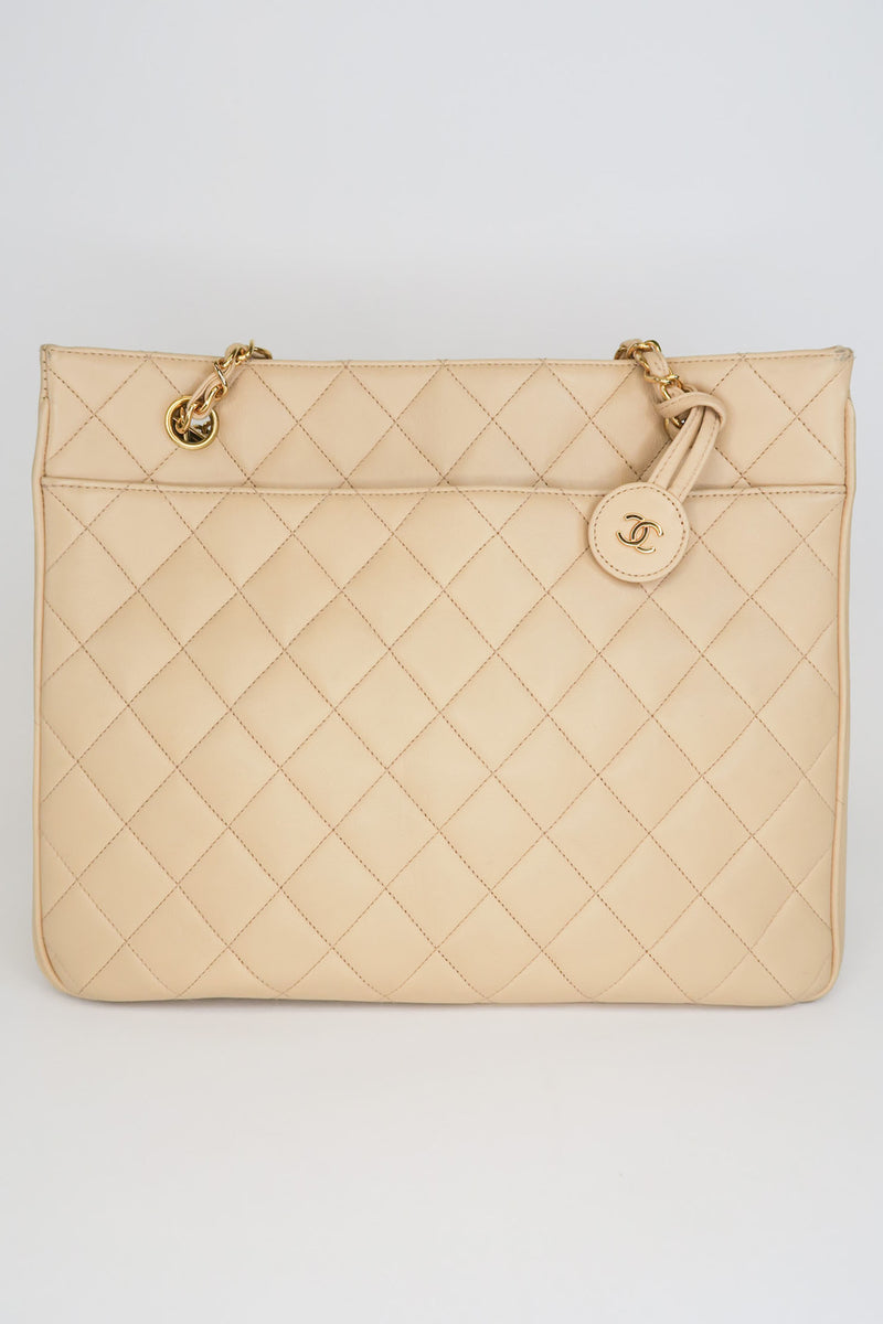 Chanel Vintage Quilted Tote