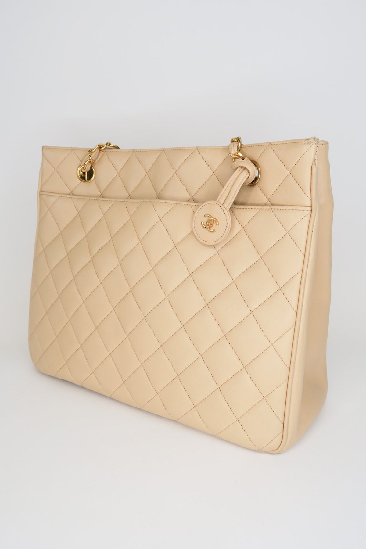 Chanel Vintage Quilted Tote