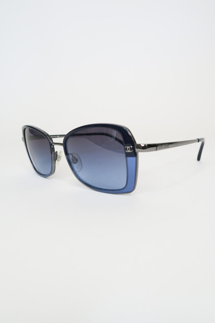 Chanel Interlocking CC Logo Sunglasses