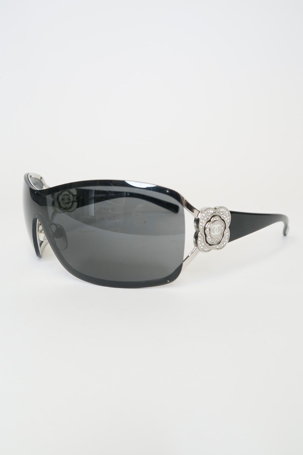 Chanel Vintage Interlocking CC Logo Sunglasses