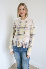 Chloe Knit Crew Neck Sweater sz XS