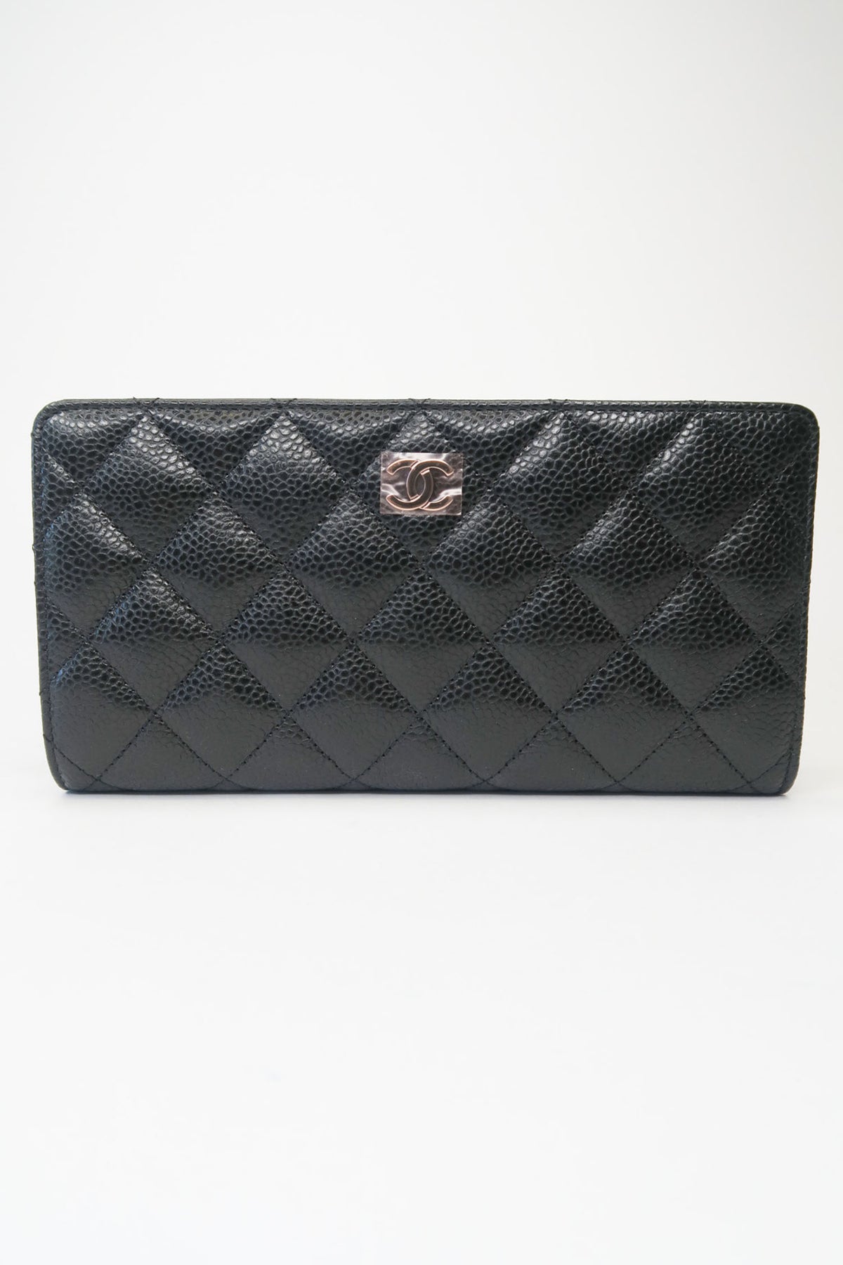 Chanel Caviar Yen Bifold Wallet