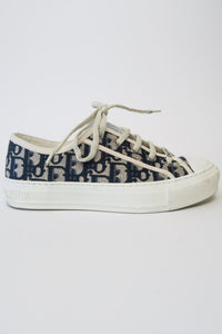 Christian Dior Canvas Printed Sneakers sz 37.5