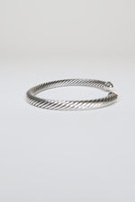 David Yurman Diamond Cable Cuff Bracelet