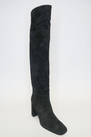 Gianvito Rossi Suede Boots sz 41 - Designer Boots at The Find Luxury Resale - Vancouver, Canada