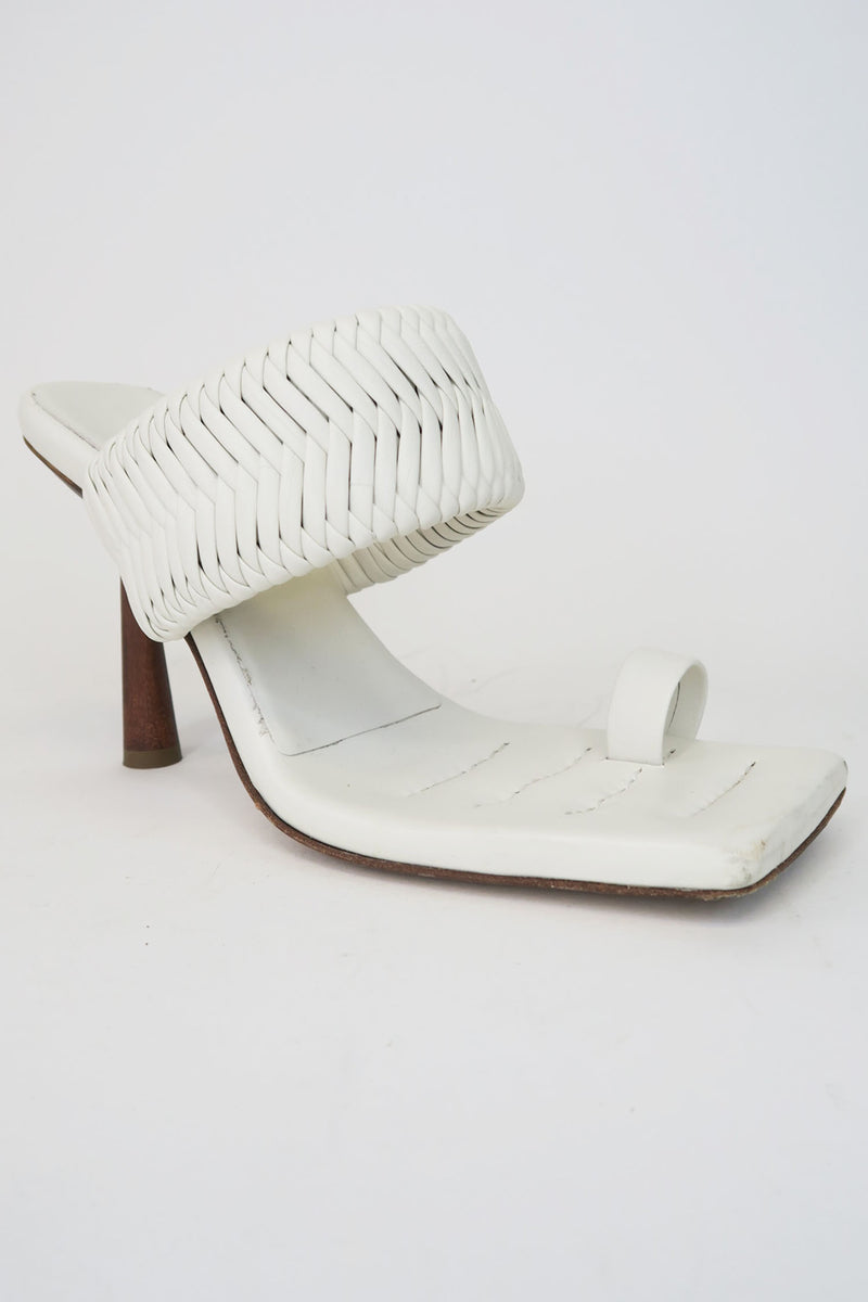 GIA/RHW Leather Slides sz 39