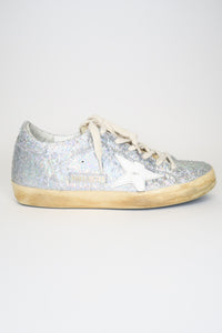 Golden Goose Glitter Accents Sneakers sz 37