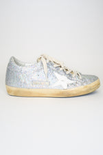 Golden Goose Glitter Accents Sneakers sz 37