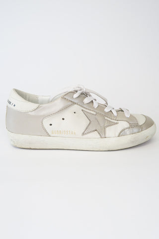 Golden Goose Distressed Accents Sneakers sz 37 - Designer Sneakers at The Find Luxury Resale - Vancouver, Canada