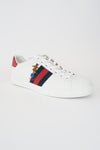 Gucci Web Accent Leather Sneakers sz 37