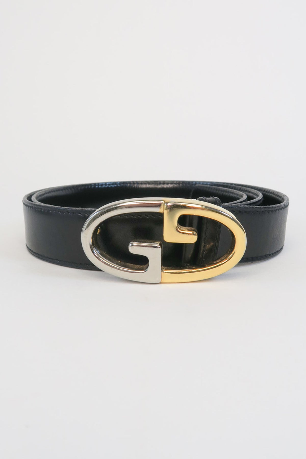 Gucci Vintage Interlocking G Logo Belt