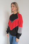 Givenchy Graphic Print Crew Neck Sweater sz S