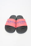 Givenchy Rubber Printed Slides sz 38