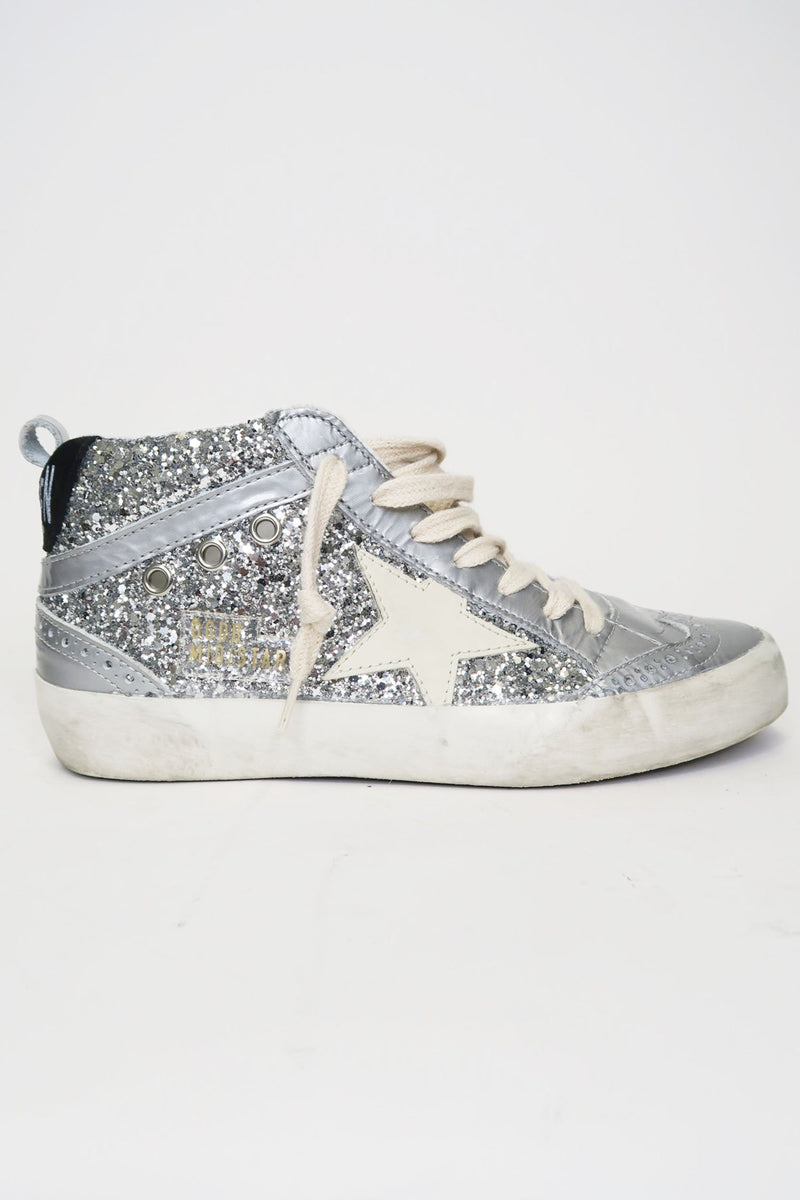 Golden Goose Glitter High-Tops s sz 36