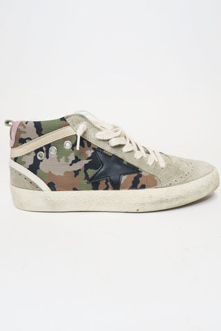 Golden Goose Distressed Accents Sneakers sz 38 - Designer Sneakers at The Find Luxury Resale - Vancouver, Canada