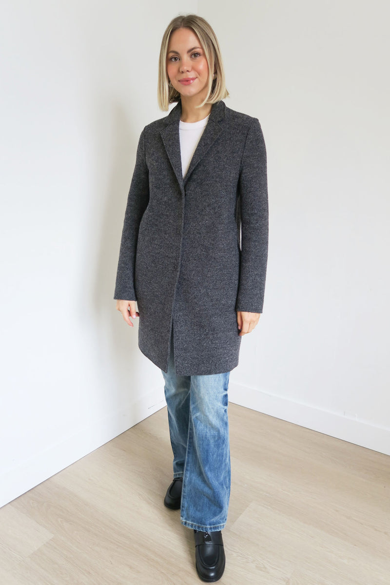 Harris Warf London Virgin Wool Coat sz 38