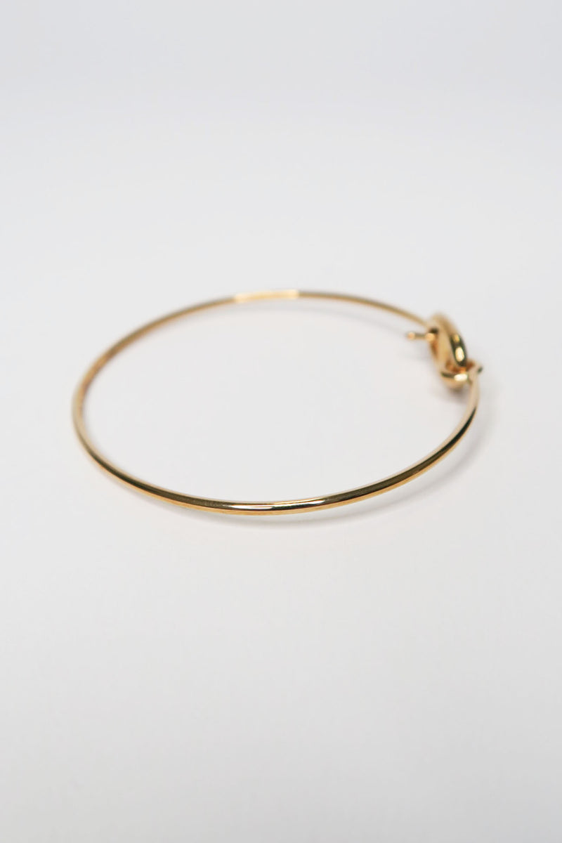 Hermes 18k Rose Gold Chain D'Ancre Ronde Bracelet