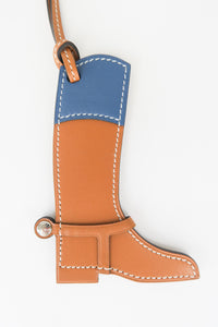 Hermès Leather Paddock Boot Bag Charm