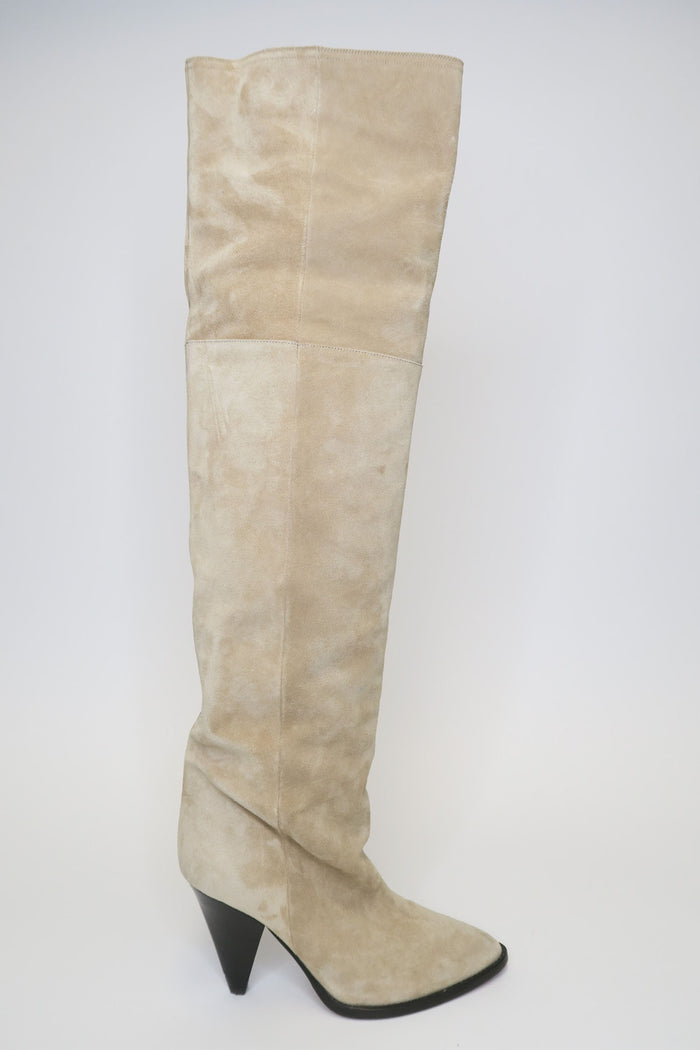 Isabel Marant Suede Knee-High Boots sz 37