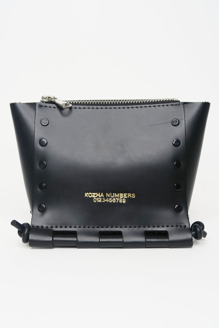 Kozha Numbers Leather Shoulder Bag