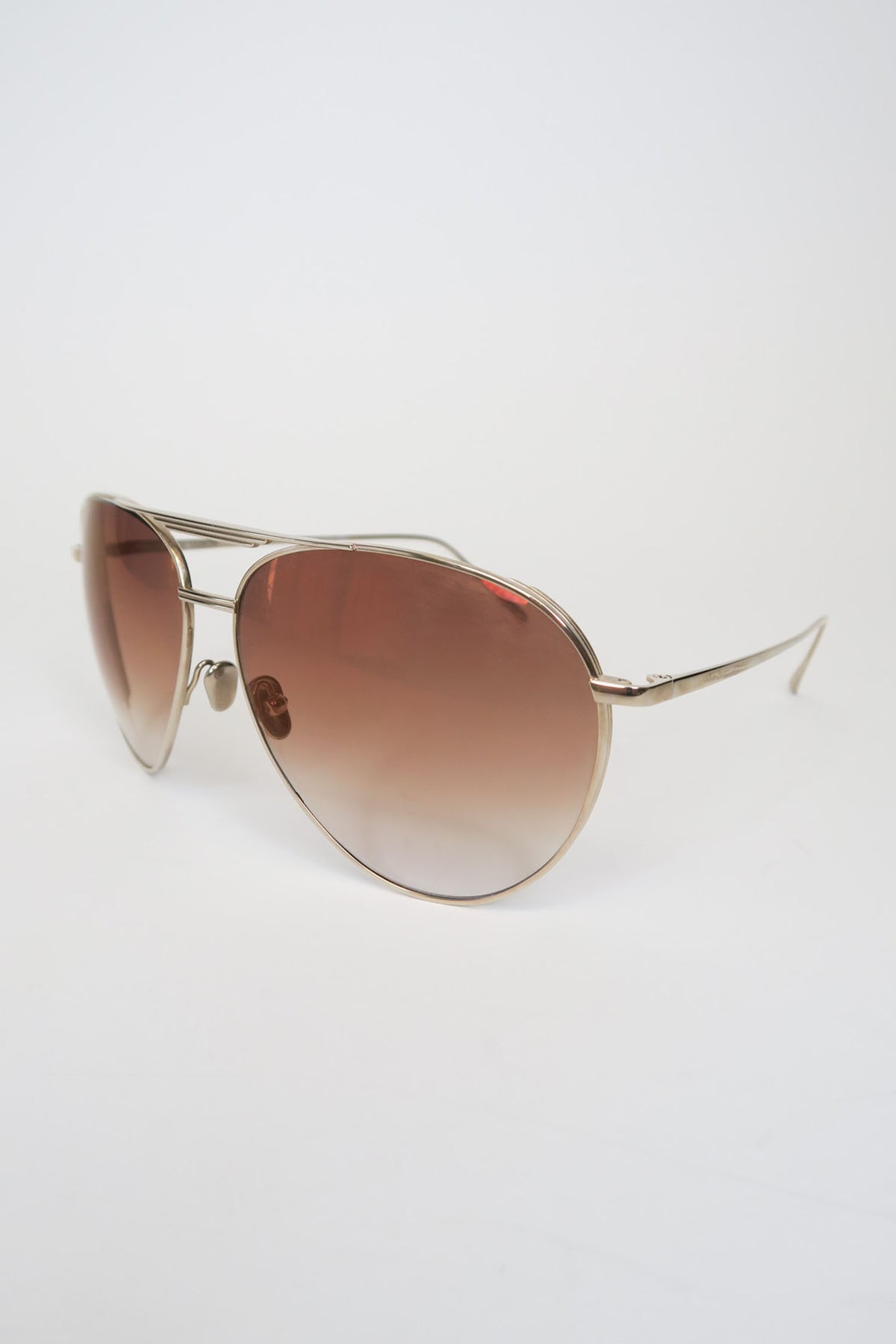 Linda Farrow Aviator Sunglasses