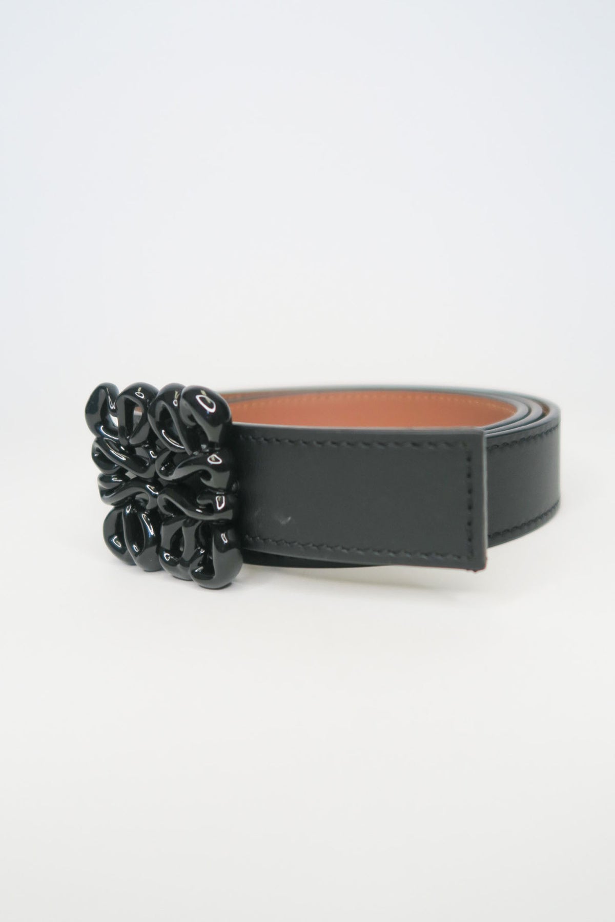 Loewe Anagram Leather Belt