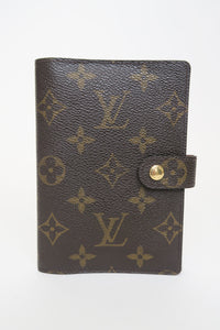 Louis Vuitton Monogram Small Ring Agenda Cover