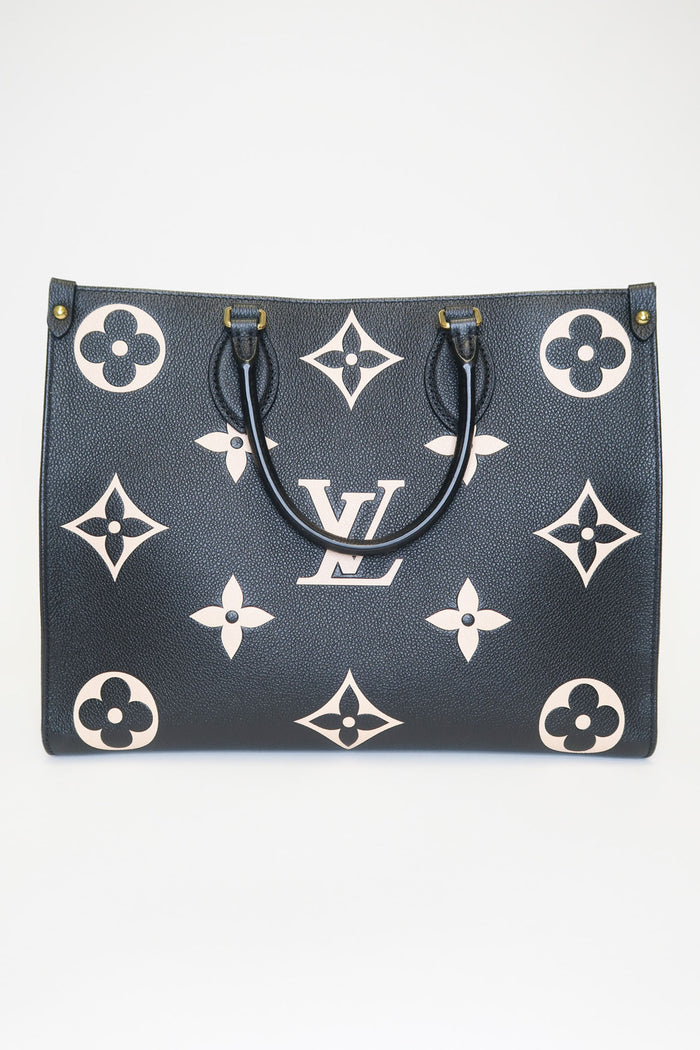 Louis Vuitton Monogram Giant Bicolor Empreinte OntheGo MM