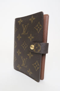 Louis Vuitton Monogram Small Ring Agenda Cover