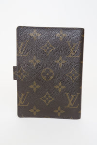 Louis Vuitton Monogram Small Ring Agenda Cover