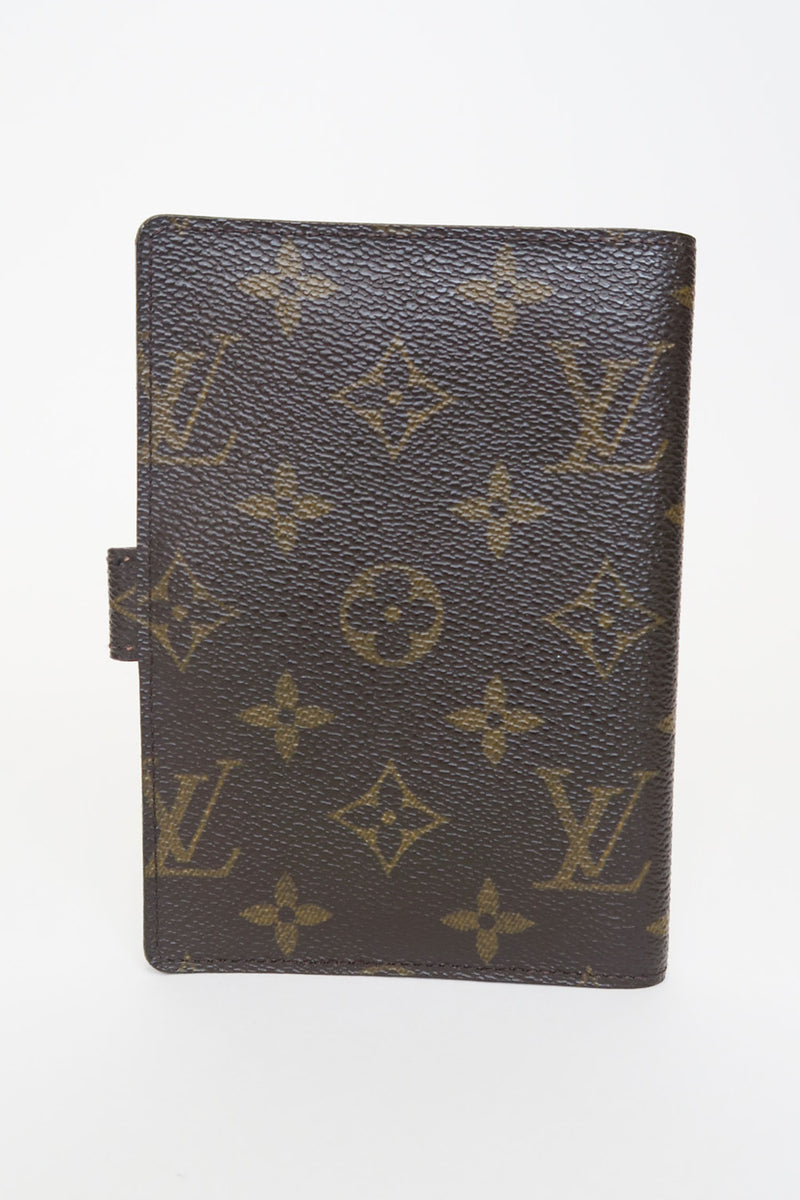 Louis Vuitton Monogram Small Ring Agenda Cover