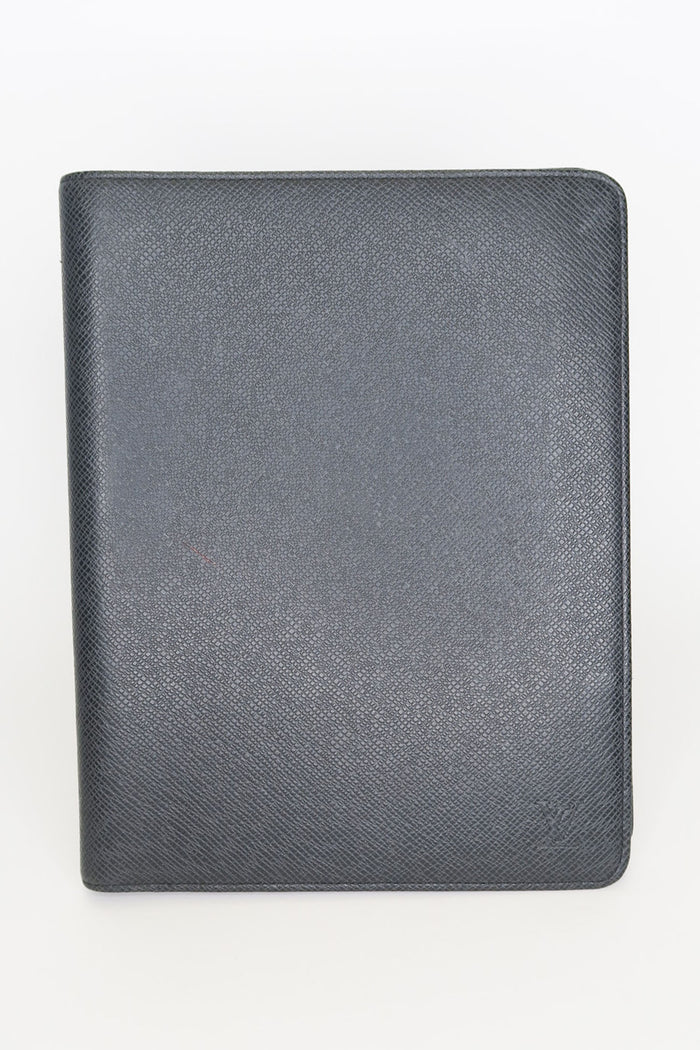 Louis Vuitton Taïga Desk Agenda Cover with Notebook