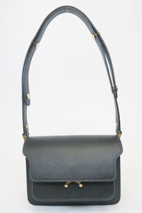 Marni Mini Trunk Leather Crossbody Bag