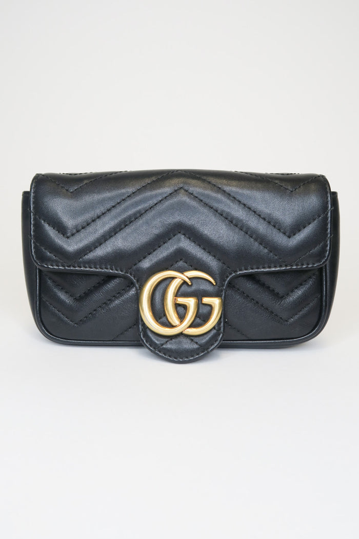 Gucci GG Marmont Matelassé Super Mini Bag