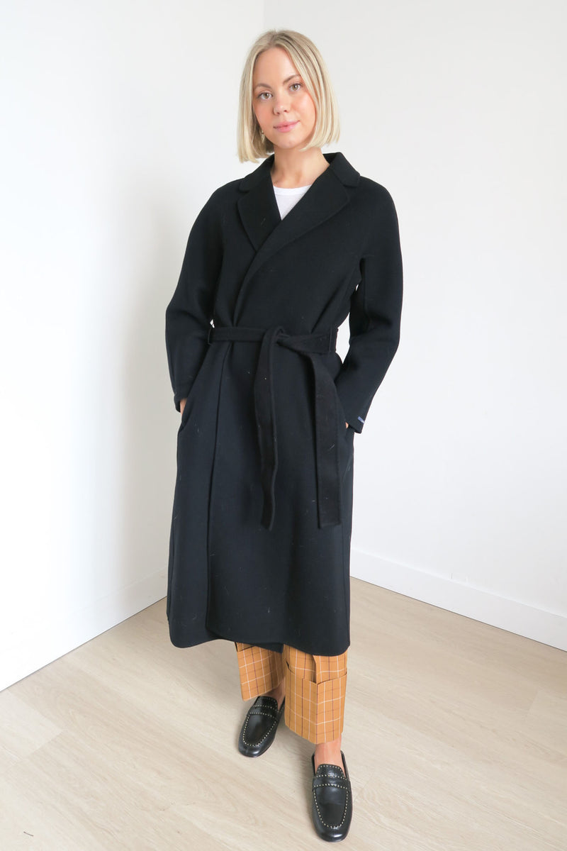 'S Max Mara Virgin Wool Coat sz 4