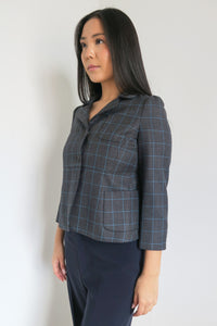 Miu Miu Plaid Blazer sz 40