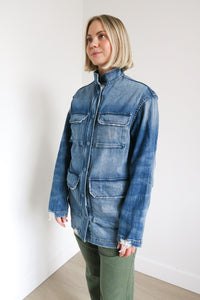 Nili Lotan Denim Jacket sz XS