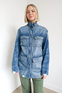 Nili Lotan Denim Jacket sz XS