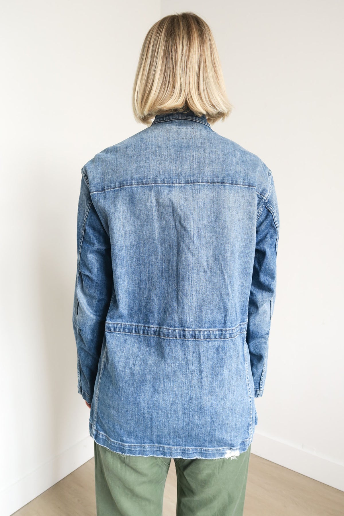 Nili Lotan Denim Jacket sz XS