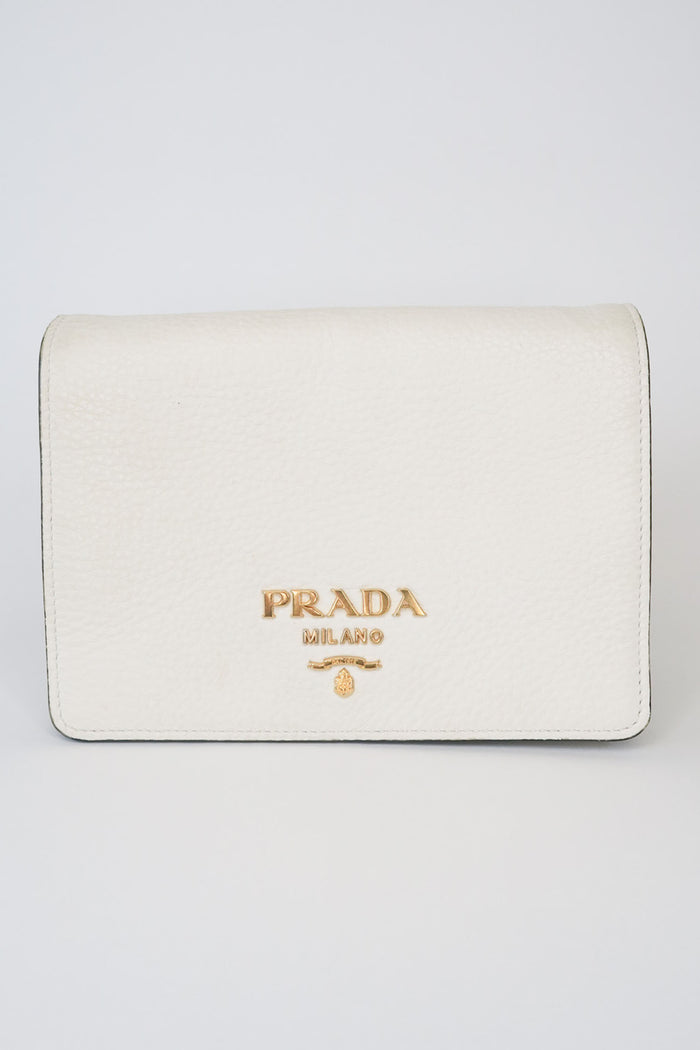 Prada Vitello Daino Accordion Crossbody Bag